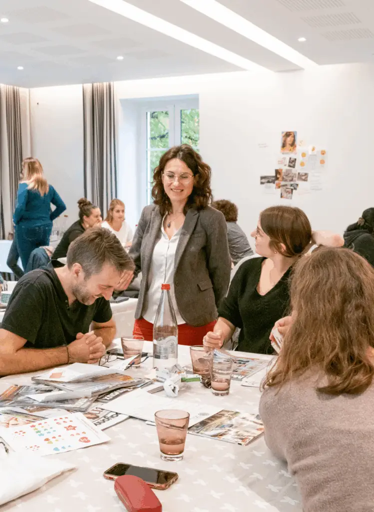 Atelier raison d'être postionnement de l'entreprise animé par myriam toscano à bayonne