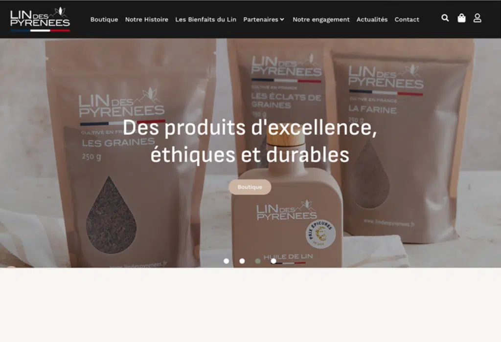 lin des pyrenees strategie marketing et commerciale