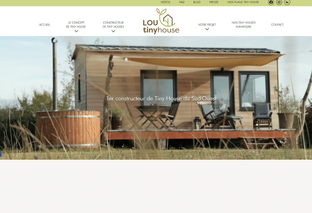 lou tiny house construction tyni house