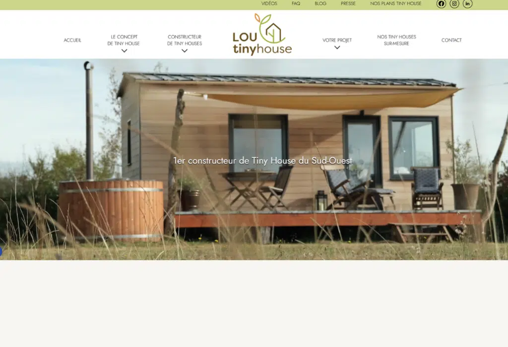 lou tiny house construction tyni house