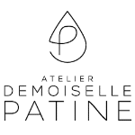 logo demoiselle patine atelier decoration patine bois 64