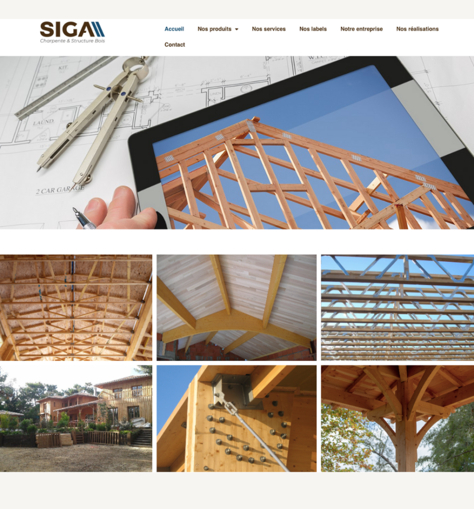 siga charpente et structure bois